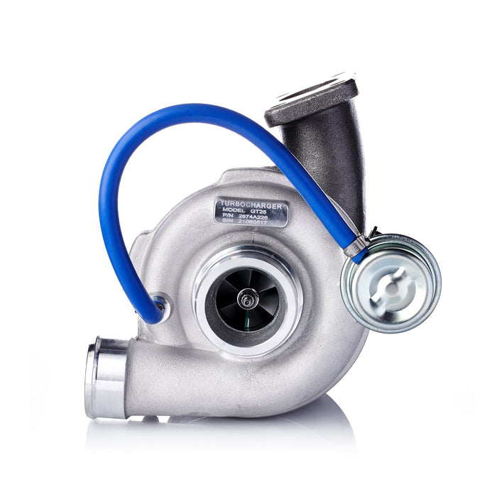 TURBO CON VALVULA MOTOR PERKINS (VISTA 4 EPA TIER 2)MODELO GT2556S PARA RETROEXCAVADORA 416E- MASSEY FERGUSON 5455- 420D-IT